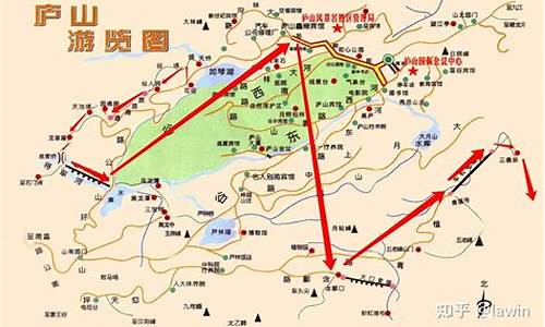 庐山二日游最佳路线 住宿攻略图_庐山二日游最佳路线 住宿攻略图片