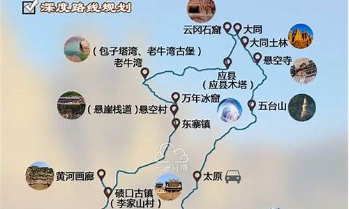 北京开车去山西自驾游攻略路线图_北京开车去山西自驾游攻略路线图片