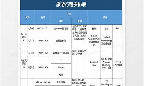 丽江旅游路线安排表最新_丽江旅游路线安排表最新消息